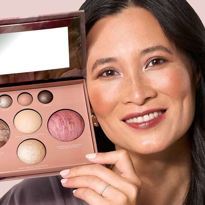 LAURA GELLER NEW YORK Best of the Best Baked Palette – 7-in-1 Full Face Palette – Bronzer, Blush, 2 Highlighters & 3 Eyeshadows – Crease-Proof, Handmade in Italy – Travel-Friendly - Image 9