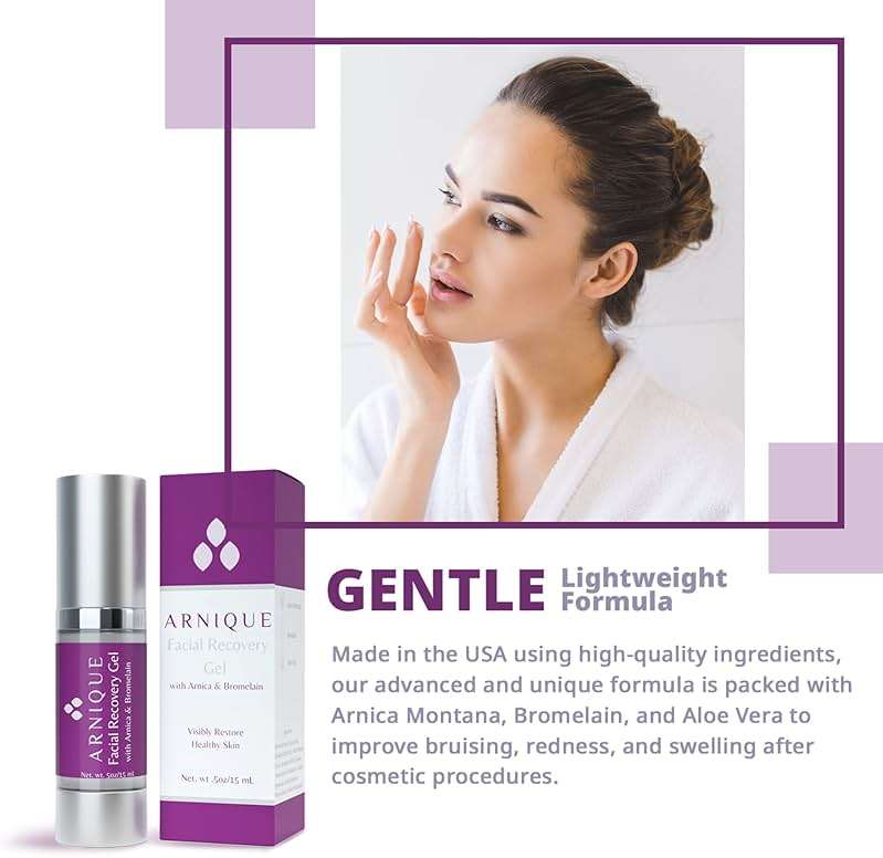 Arnique Arnica Gel for Face – Soothing Arnica & Bromelain Facial Gel to Refresh and Comfort Delicate Skin After Beauty Treatments - Image 5