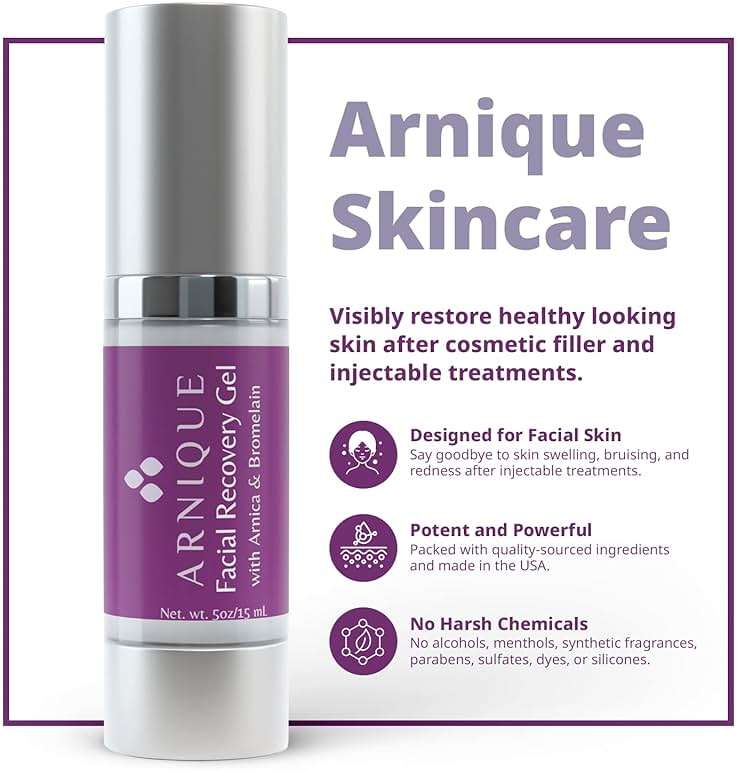 Arnique Arnica Gel for Face – Soothing Arnica & Bromelain Facial Gel to Refresh and Comfort Delicate Skin After Beauty Treatments - Image 6