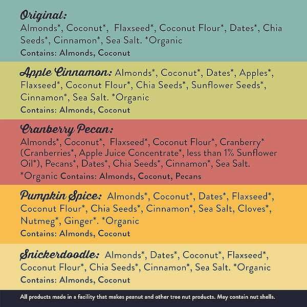 Wella Cereal Oatmeal Alternative, Gluten-Free Breakfast Hot Cereal, Grain-Free Paleo Organic Vegan High Protein Superfood, Plant-Based Non-GMO, Low in Net Carbs, Single-Serve Packets, Variety Pack (5 Count, 1.6 oz. Packets) - Image 2