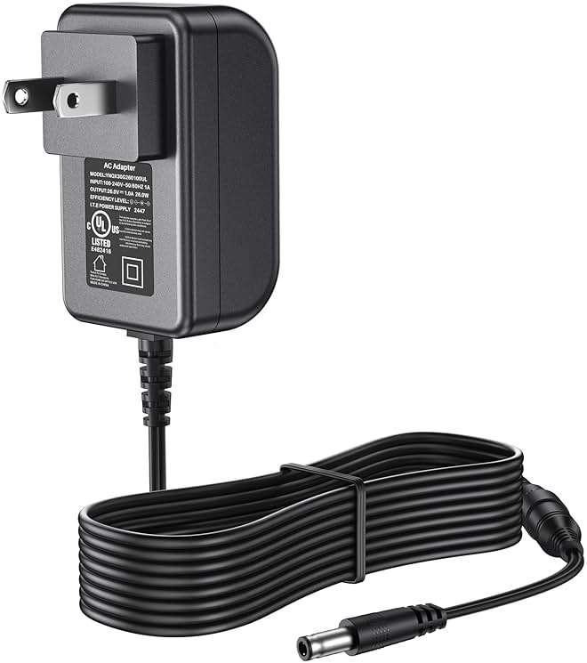Charger for Hypervolt Massage Gun AC/DC Adapter for Hyperice Hypervolt HPI5300000100 53000-001-00 42000 038-00 SK03T-2400100Z Battery Charging Power Supply - Image 1