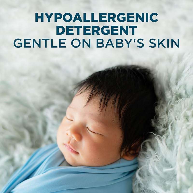 ARM & HAMMER Baby, 77 Loads Hypoallergenic Liquid Laundry Detergent, 100.5 fl oz - Image 6