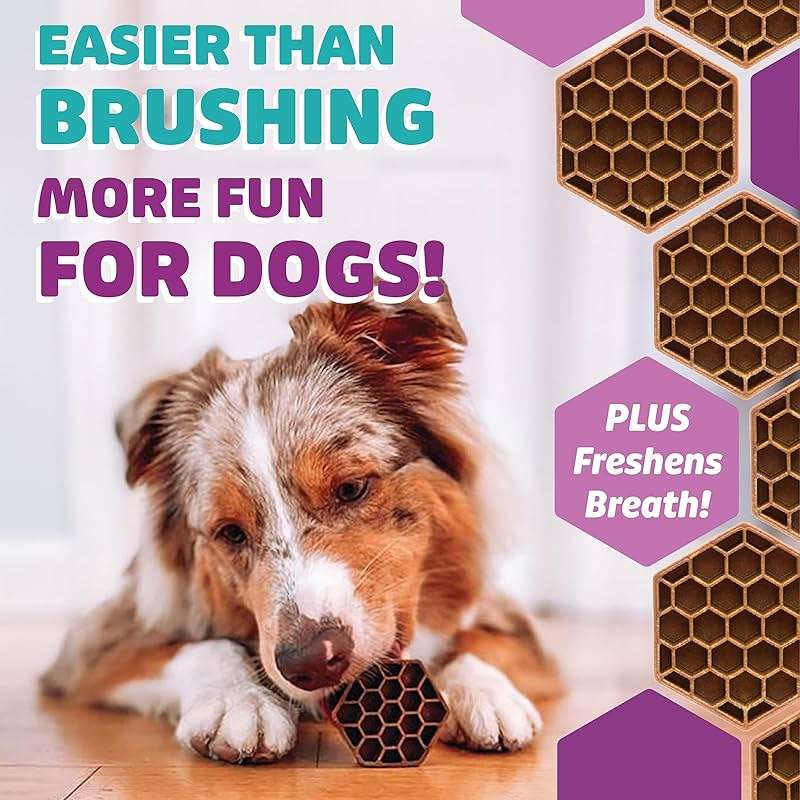 Yummy Combs Dog Dental Treats – Vet VOHC Approved – Delicious Chicken Protein – Removes Tartar with Cleaning Comb Shape – Dental Dog Treats for Medium Dogs (24oz, 30 Count) - Image 2