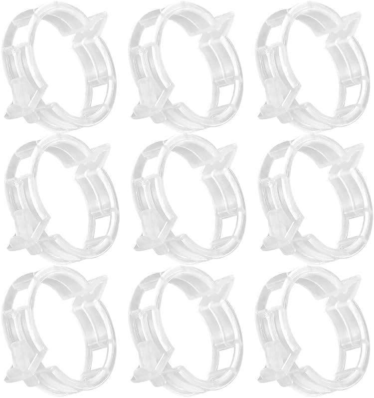 120 Pack Tomato Clips for Climbing Plants - Plant Support Clips, Garden Clips & Tomato Trellis Accessories | Plastic Plant Clips for Vertical Gardening, Cucumbers, Orchids, Vegetables - Image 8