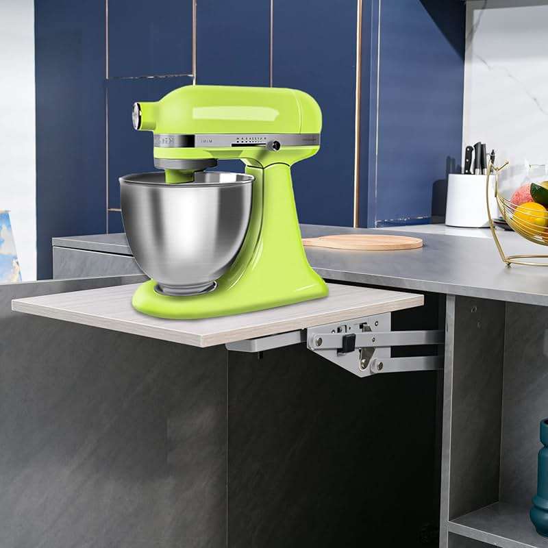 Mixer Lift for Cabinet-Appliance Lift-Heavy Duty Appliance Lift Assist Kitchen Cabinet Mechanism with Soft-Close for Small Kitchen Appliances, Zinc - Image 2