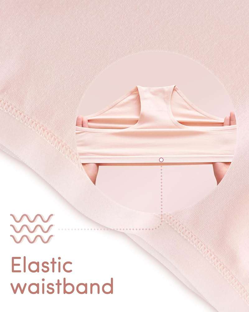 Domee Teen Girls Cotton Underwear Panties Briefs Pack of 8 Underpants - Image 3