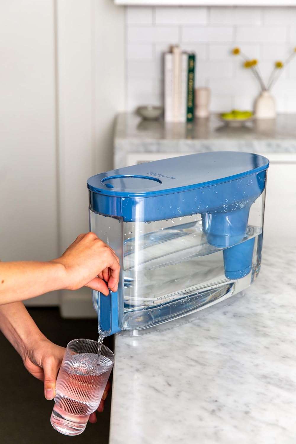 LifeStraw Home — Water Filter Dispenser, 18-Cup, Stormy Blue - Image 7