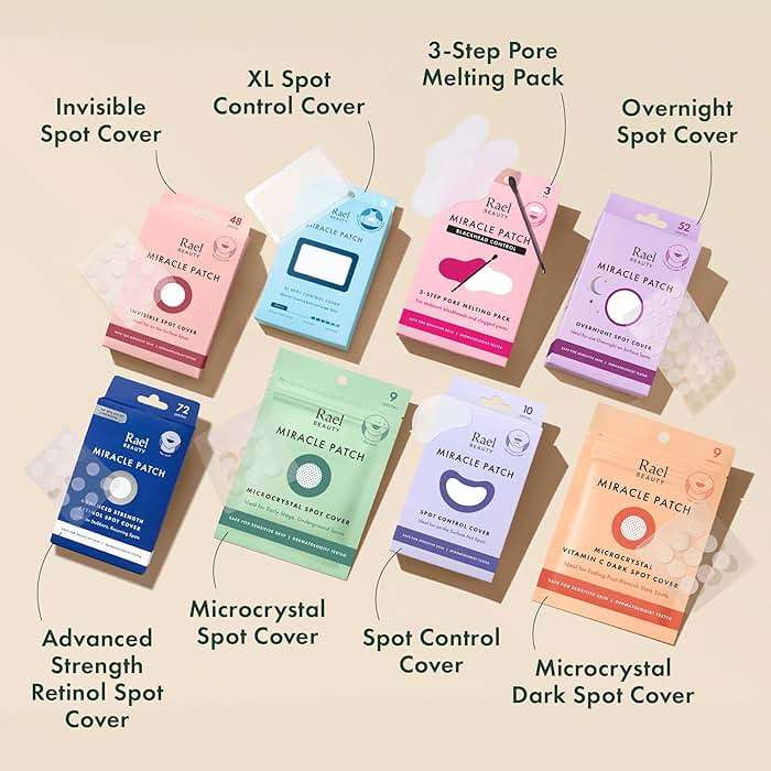 Rael Blackhead Remover, Miracle Patch Melting Pack, Nose Strips for Blackheads, Pore Cleansing and Soothing Sheets, 3 Step Kit, Sebum Removing Cotton Swabs - Image 7