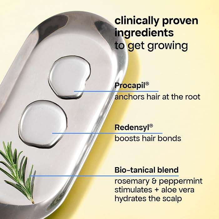 BondiBoost HG Anti-Thinning Shampoo Conditioner Set [10.14 fl oz each], Clinically Tested to Promote Fuller + Thicker-Looking Hair for Women & Men, Procapil, Redensyl & Rosemary Formula, Sulfate-Free - Image 3