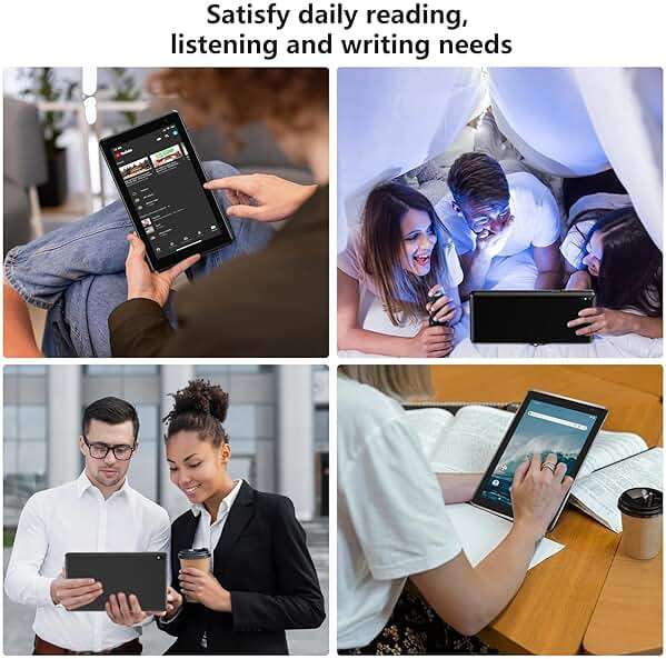 BYANDBY Tablet 7 inch Android 15.0 Tablet, 8GB+32GB ROM （1TB Expand）, Quad-Core, WiFi, GMS, Dual Camera, Educational, Games （Black） - Image 7