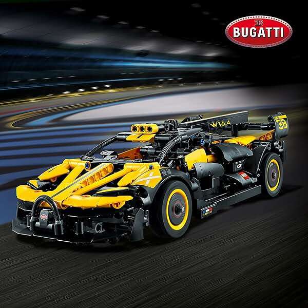 LEGO Technic Bugatti Bolide Racing Car Building Set - Model and Race Engineering Toy for Back to School, Collectible Sports Car Construction Kit for Boys, Girls, and Teen Builders Ages 9+, 42151 - Image 2