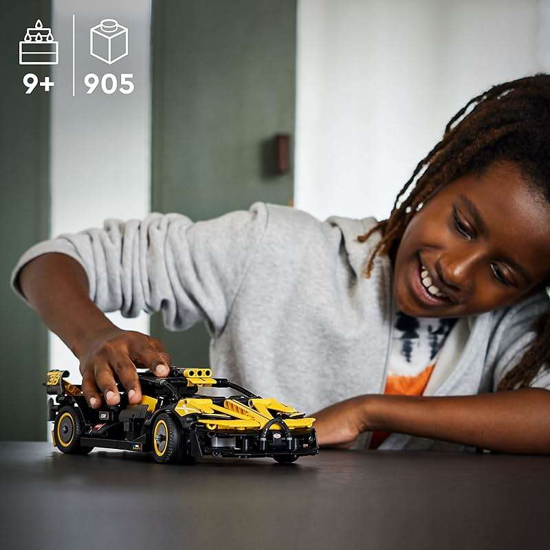 LEGO Technic Bugatti Bolide Racing Car Building Set - Model and Race Engineering Toy for Back to School, Collectible Sports Car Construction Kit for Boys, Girls, and Teen Builders Ages 9+, 42151 - Image 5