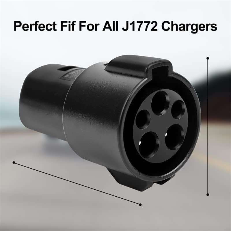 J1772 Charger Adapter Compatible Tesla Model 3/Y/X/S[Security Check ] 80 Amp / 240 AC-Compatible with SAE J1772 Charger[Only for Tesla Car] - Image 6