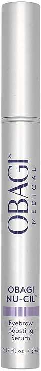 Obagi Nu-Cil Eyebrow Boosting Serum - Ultimate Eyebrow Growth Serum with Hyaluronic Acid - Dermatologist Approved for Thin, Patchy & Over-Tweezed Eyebrows - Fast Absorbing - 6ml - Image 1