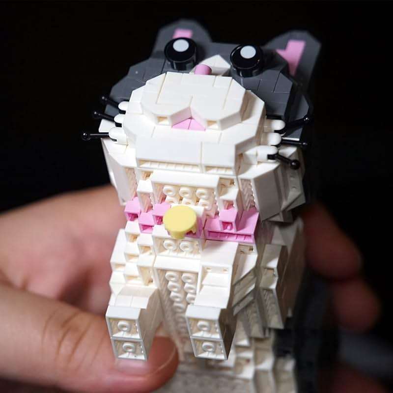 Myweyde Black Cat Building Blocks, Micro Building Blocks Cats, Cute Animal Series Micro Mini Building Blocks Kit, Cat Mini Building Blocks for Boys & Girls (Cat - 673Pcs) - Image 7