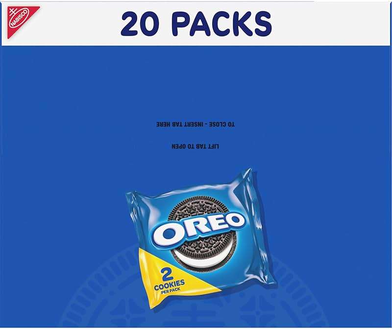 OREO Chocolate Sandwich Cookies, 20 Snack Packs (2 Cookies Per Pack) - Image 19