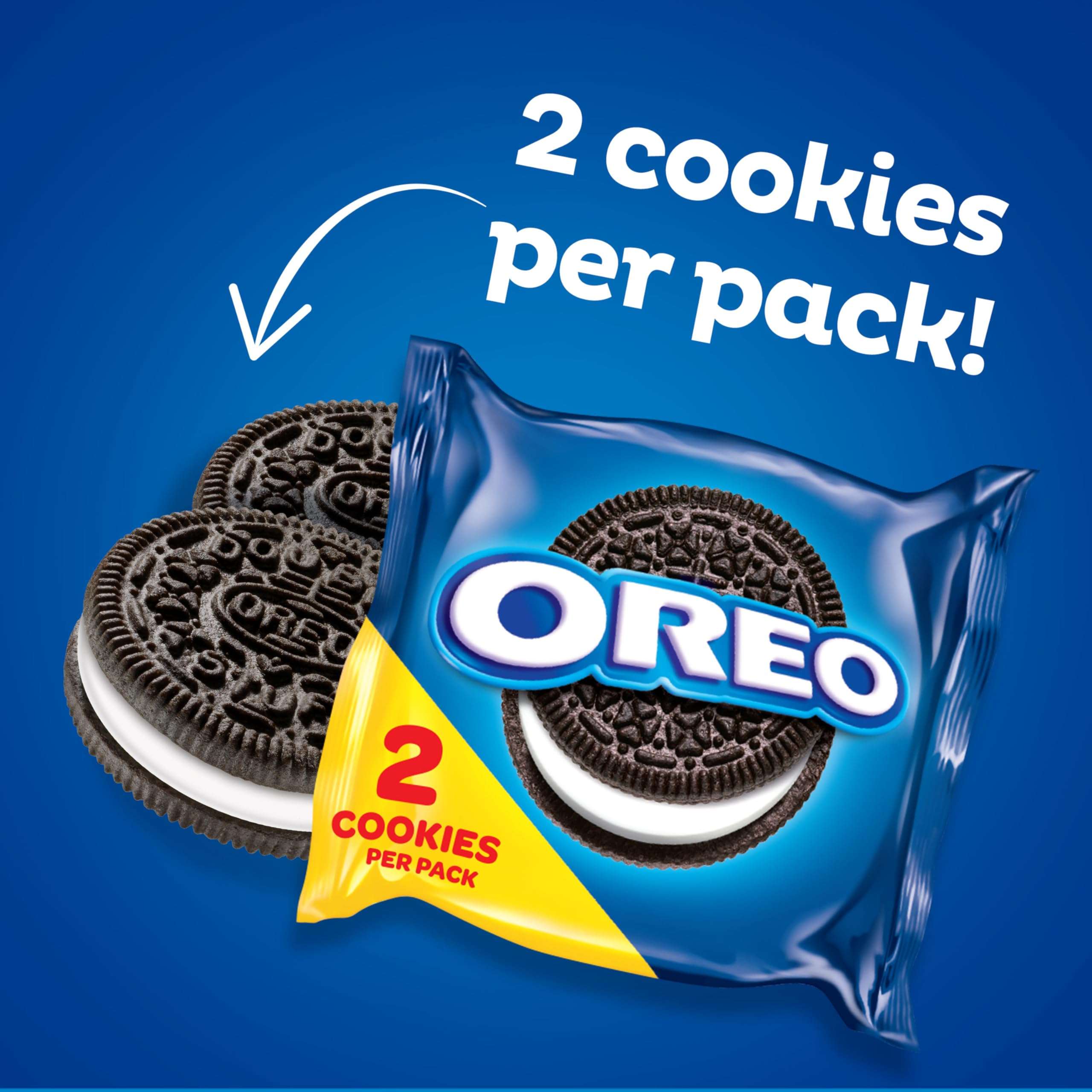 OREO Chocolate Sandwich Cookies, 20 Snack Packs (2 Cookies Per Pack) - Image 4
