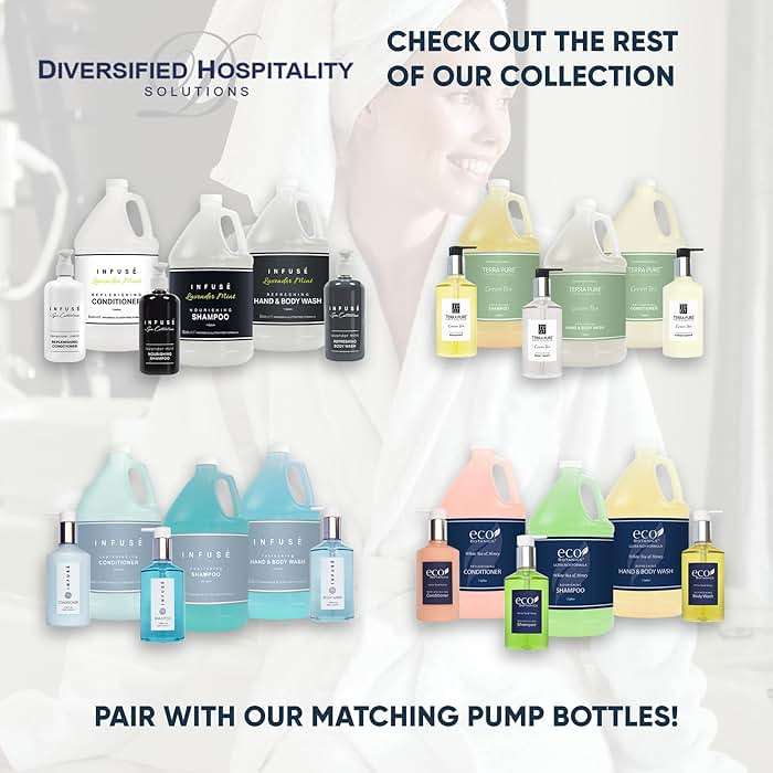 Infuse Hotel Hand & Body Wash | 1 Gallon | For Hospitality & Vacation Rentals to Refill Dispensers | (4 Gallons) - Image 6