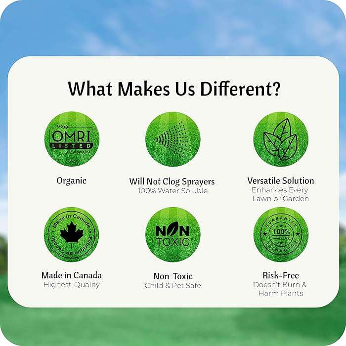 Humic Acid Organic Lawn Fertilizer - Fulvic Humic Mineral Blend for Trees, Shrubs, Ornamentals, Vegetables & Crops - Enhancer & Garden Soil Conditioner by FoliarTech, 1.1 Gallons - Image 7