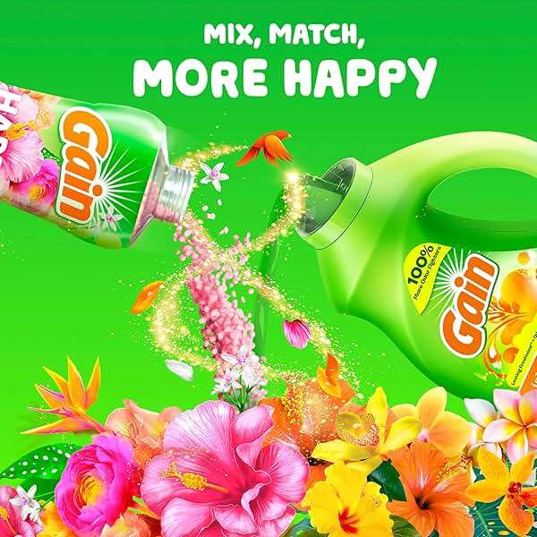 Gain Liquid Laundry Detergent, With Odor Defense, Island Fresh Scent, Laundry Soap For HE Washing Machines, 132 fl oz, 100 Loads (Packaging May Vary) - Image 9