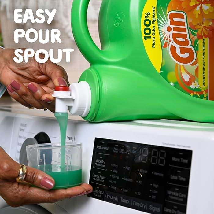 Gain Liquid Laundry Detergent, With Odor Defense, Island Fresh Scent, Laundry Soap For HE Washing Machines, 132 fl oz, 100 Loads (Packaging May Vary) - Image 10
