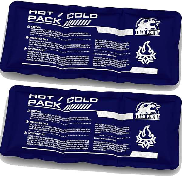 Flexible Ice Pack for Pain Relief - Reusable Gel Pack for Knee, Shoulder, Ankle, Back, and More - Bendable for Customized Comfort - Image 1