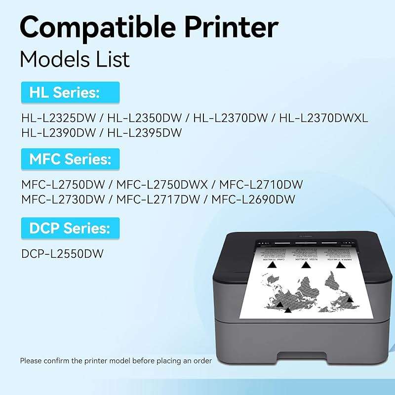 LEMERO UEXPECT TN760 TN 760 Toner Compatible Replacement for Brother TN 760 TN-730/TN-760 TN730 High Yield for MFC-L2710DW MFC-L2717DW HL-L2350DW HL-L2395DW DCP-L2550DW Printer, 4 Pack - Image 2