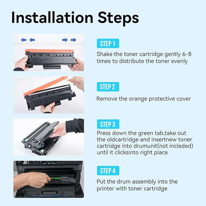 LEMERO UEXPECT TN760 TN 760 Toner Compatible Replacement for Brother TN 760 TN-730/TN-760 TN730 High Yield for MFC-L2710DW MFC-L2717DW HL-L2350DW HL-L2395DW DCP-L2550DW Printer, 4 Pack - Image 4