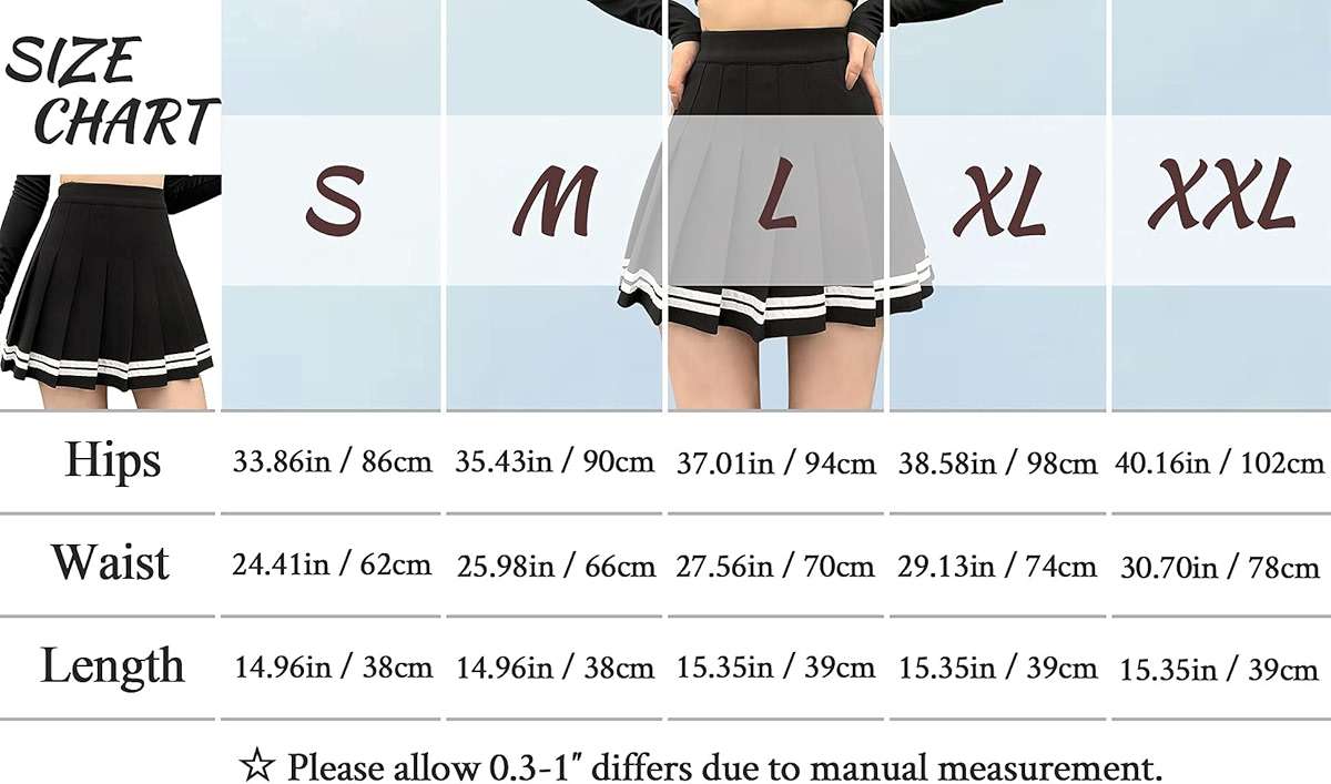 AULKEEP Womens Black Mini Pleated Skirts Goth High Waist A Line Punk Skirt School Uniform Short Skirts with Belt - Image 3
