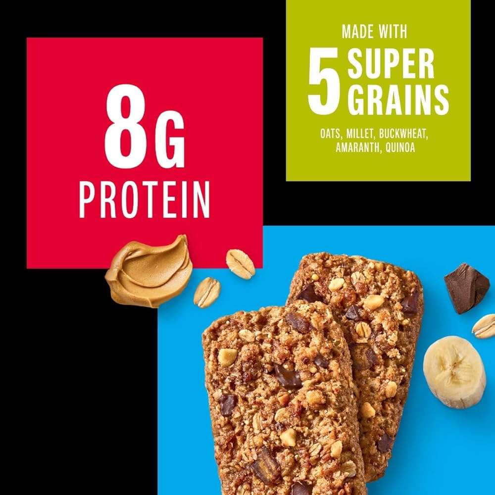 KIND PB Banana Dark Choc Protein Breakfast Bar 6 Count, 10.58 OZ - Image 4