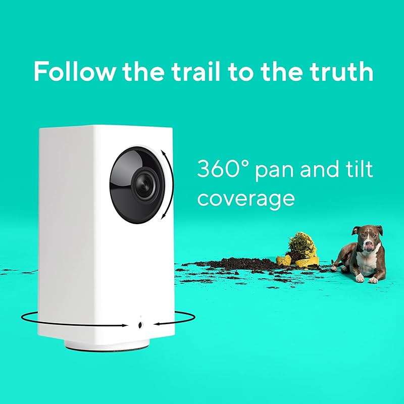 Wyze Cam Pan v2 360° Pet Camera with Phone App PTZ Indoor Smart Security Camera for Dog Cat Baby Elderly Monitoring, 2-Pack - Image 5