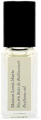 Maison Louis Marie - No.04 Bois de Balincourt Natural Roll-On Perfume Oil Sample | Luxury Clean Beauty + Non-Toxic Fragrance (0.1 fl oz | 3 ml) - Image 1