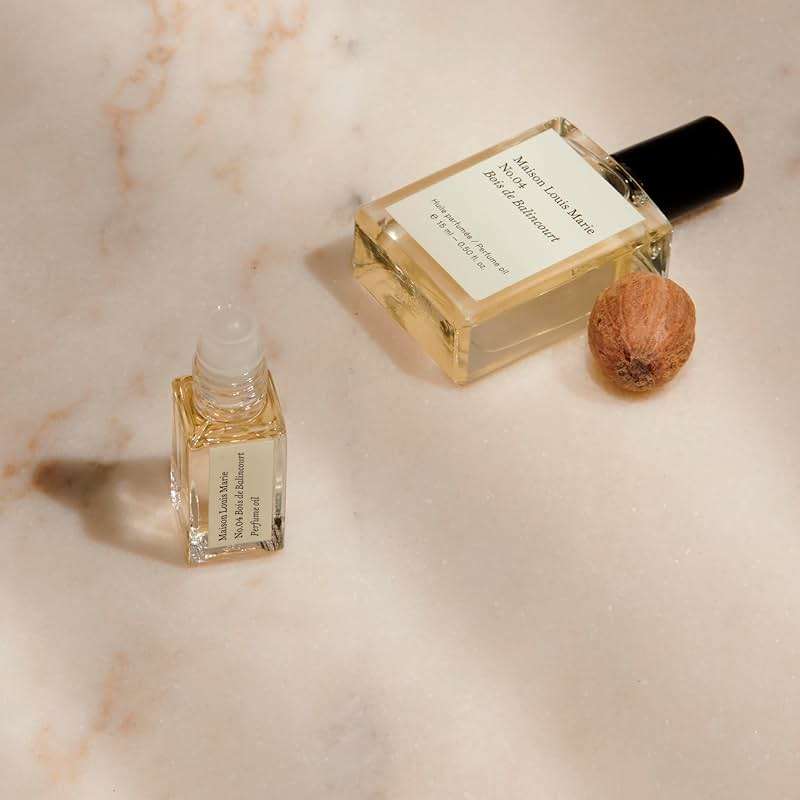 Maison Louis Marie - No.04 Bois de Balincourt Natural Roll-On Perfume Oil Sample | Luxury Clean Beauty + Non-Toxic Fragrance (0.1 fl oz | 3 ml) - Image 3