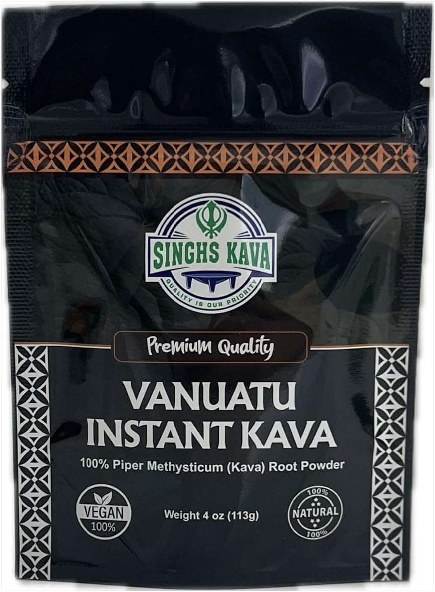 SINGHS Micronized Instant Kava Powder (Vanuatu, 4oz) 1 - Image 1