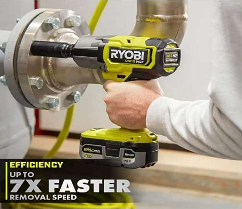 ONEAND HP 18V BRUSHLESS Cordless 4-Mode 1/2 in. HIGH Torque Impact Wrench Tool ONLY - Image 4