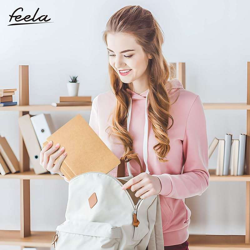 feela 15 Pack Blank Kraft Notebooks, Unlined Sketchbook Note Pad Travel Journal for Drawing Doodling Writing, Journal Bulk For Women Kids Students Office School Supplies, A5, 60 Pages, 8.3” X 5.5” - Image 8