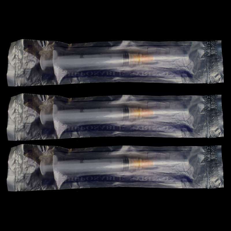 Gesanghua 100 Pack 2.5ml with 25 Gauge 1 Inch Luer Lock syring, Individually Wrapped - Image 3