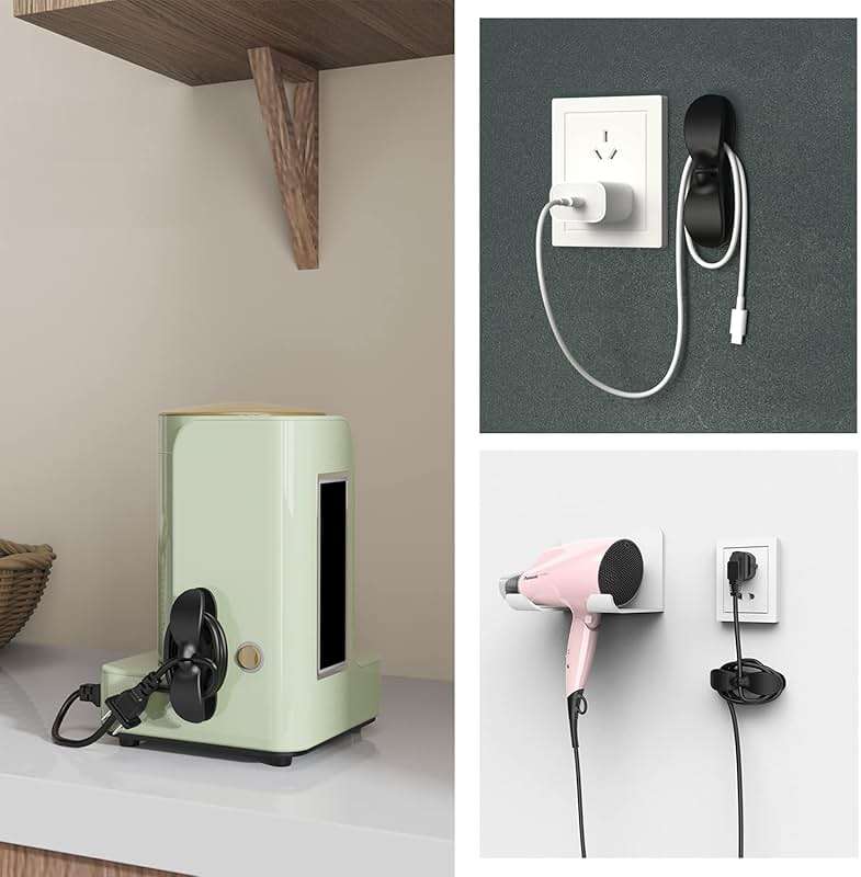 Cord Organizer for Appliances, Upgraded Kitchen Cord Organizer, Cord Keeper Cord Wrapper Cord Holder Cord Winder for Appliances Air Fryer, Coffee Maker, Blender, Pressure Cooker, Toaster - Image 6