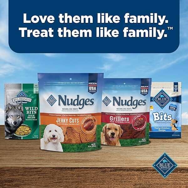 Blue Buffalo Nudges Chicken Jerky Cuts Natural Dog Treats, Tender & Meaty Dog Snacks, Healthy Reward or Training Treat, Made in the USA with Real Chicken, No Artificial Preservatives, 36 oz. - Image 9