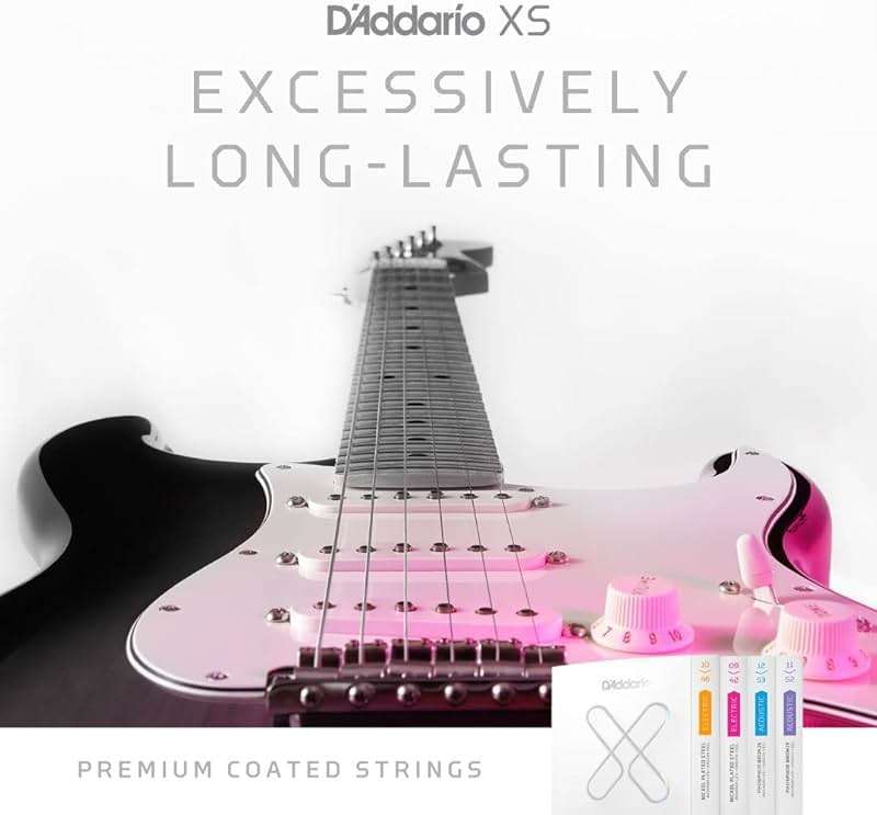 D'Addario Electric Guitar Strings, XS Nickel Coated, XSE1046-3P, Regular Light Gauge 10-46, 6-String Set, Pack of 3 - Image 3
