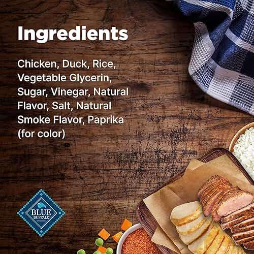 Blue Buffalo Nudges Jerky Cuts Natural Dog Treats, Duck, 10oz - Image 5