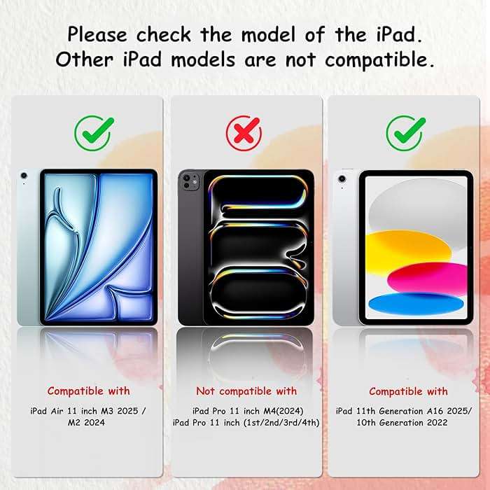 bersem 2-Pack Paperfeel Screen Protector for iPad A16 11th/10th Generation (11/10.9 Inch, 2025/2022), iPad Air 11 Inch M4/M3/M2 (2026/2025/2024), Matte PET Film, Anti-Glare, Case Friendly, EZ Kit - Image 2