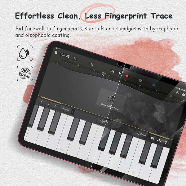 bersem 2-Pack Paperfeel Screen Protector for iPad A16 11th/10th Generation (11/10.9 Inch, 2025/2022), iPad Air 11 Inch M4/M3/M2 (2026/2025/2024), Matte PET Film, Anti-Glare, Case Friendly, EZ Kit - Image 7