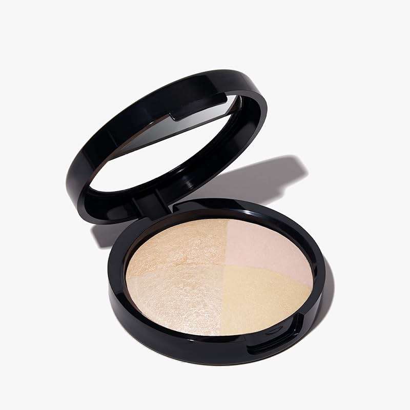LAURA GELLER NEW YORK Baked Natural Glow Highlighter Radiance Enhancing Makeup, French Vanilla - Image 10