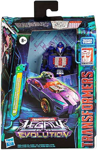 Transformers Toys Legacy Evolution Deluxe Cyberverse Universe Shadow Striker Toy, 5.5-inch, Action Figure for Boys and Girls Ages 8 and Up - Image 2