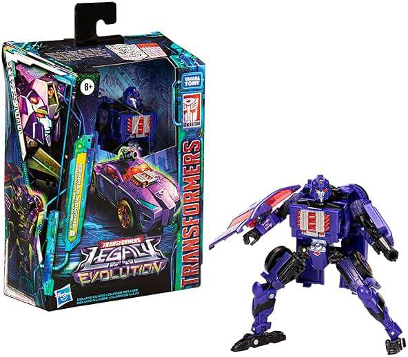 Transformers Toys Legacy Evolution Deluxe Cyberverse Universe Shadow Striker Toy, 5.5-inch, Action Figure for Boys and Girls Ages 8 and Up - Image 4