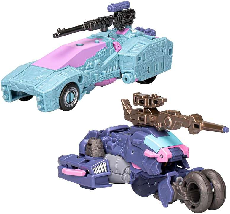 Transformers Toys Legacy Evolution Deluxe Senate Guard Autobot Javelin & Ascenticon Kaskade Deadeye Duel 2-Pack, Action Figures for Boys and Girls Ages 8 and Up (Amazon Exclusive) - Image 3