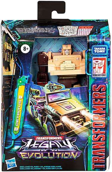 Transformers Toys Legacy Evolution Deluxe Class Detritus Toy, 5.5-inch, Action Figure for Boys and Girls Ages 8 and Up - Image 2