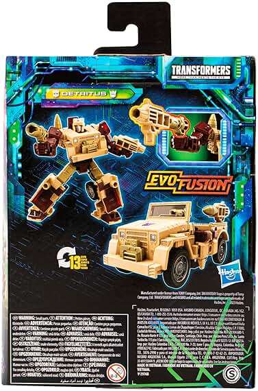 Transformers Toys Legacy Evolution Deluxe Class Detritus Toy, 5.5-inch, Action Figure for Boys and Girls Ages 8 and Up - Image 3