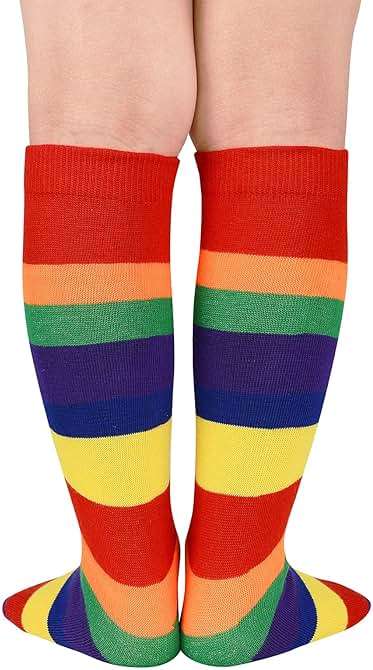 American Trends Toddler Kids Youth Soccer Socks-Long Knee High Socks for Boys Girls Baseball Softball Football 1-12 years - Image 3